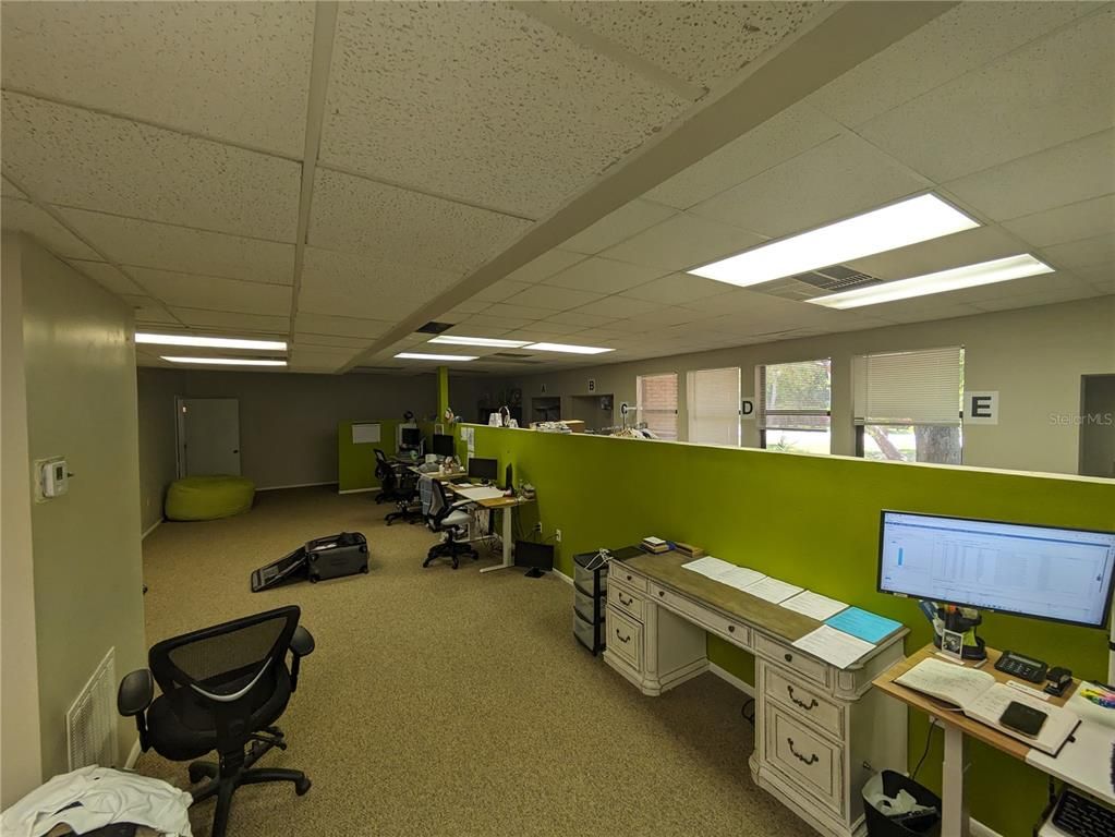 Home Office, Interior, Recessed Lighting