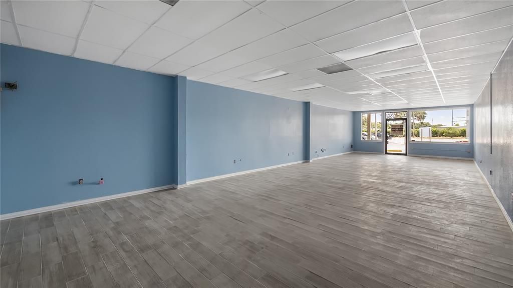 Empty room, Interior, Wood Texture Flooring