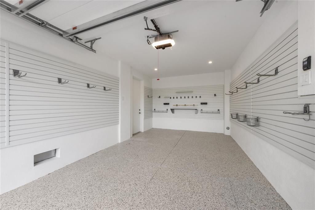 Garage, Interior, Recessed Lighting