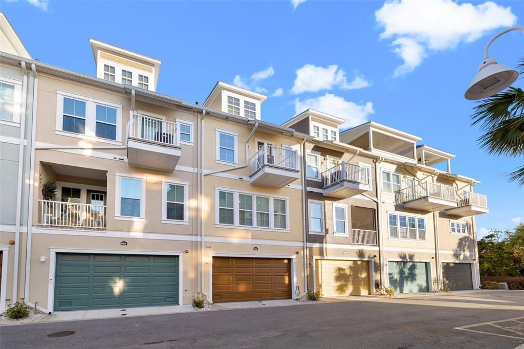 Attached, Exterior, Facade, Condo Building