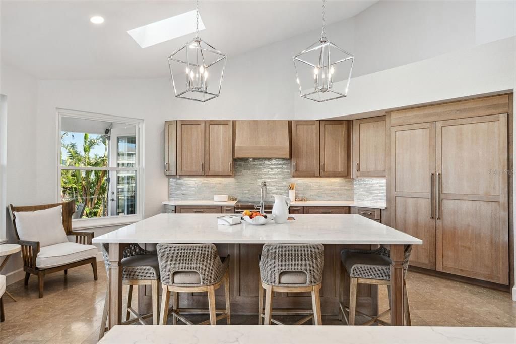 Interior, Kitchen, Pendant Lights, Recessed Lighting