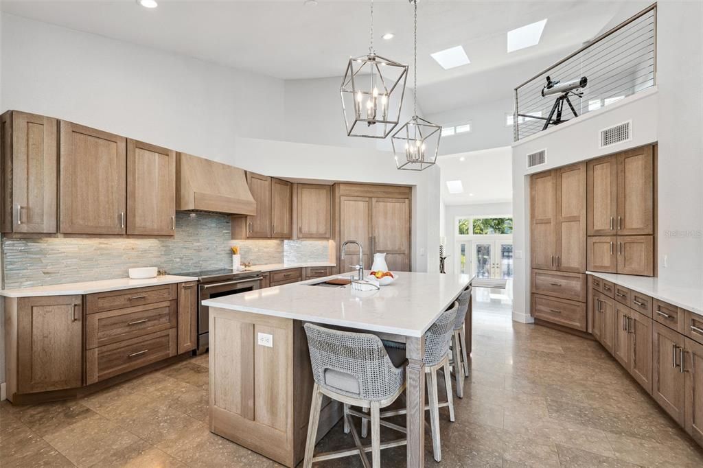 Interior, Kitchen, Pendant Lights, Recessed Lighting