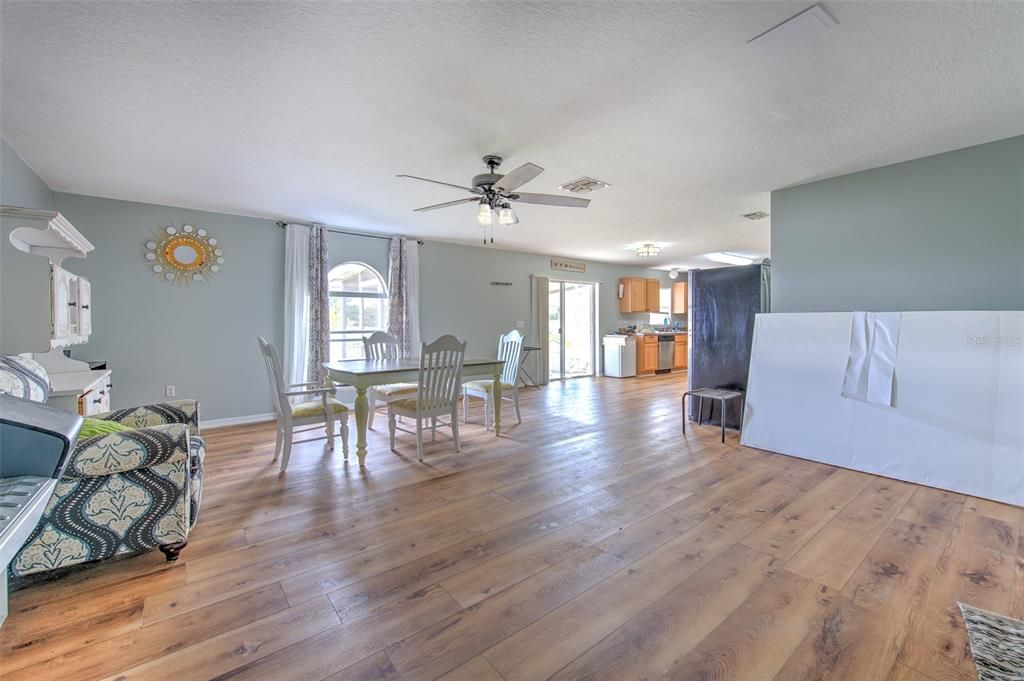 Dining room, Interior, Kitchen, Wood Texture Flooring