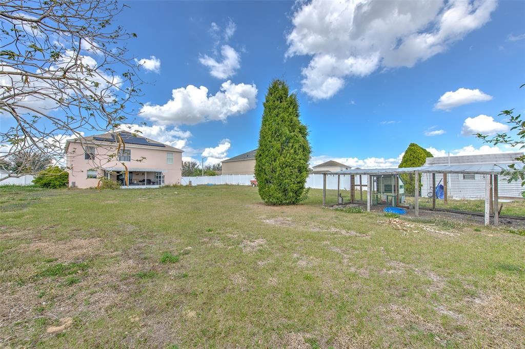 Backyard, Exterior