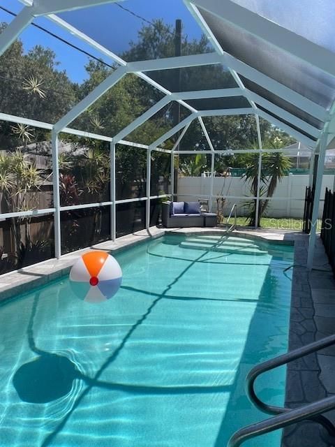 Glass Ceilings, Interior, Pool, Sun Room