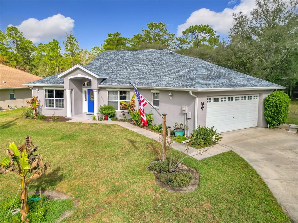 Attached, Backyard, Exterior, Facade, Ranch
