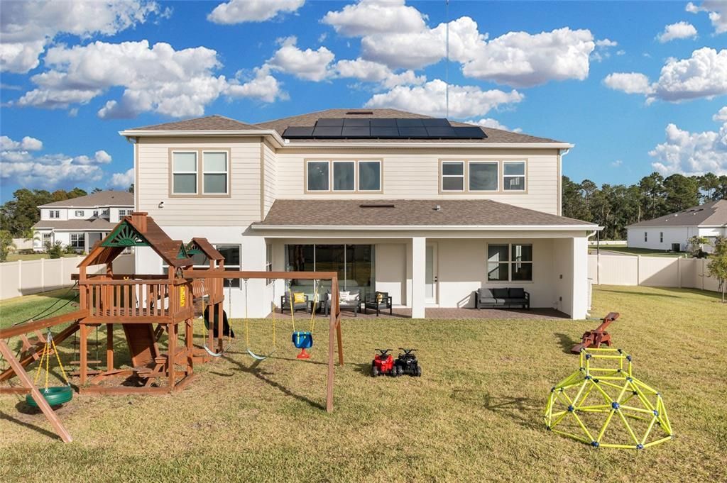 Backyard, Exterior, Solar Panels