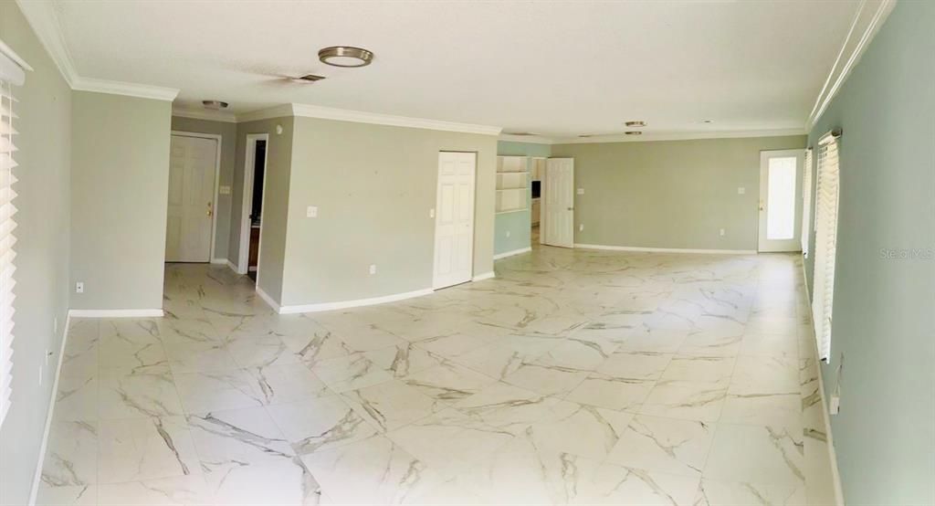 Empty room, Interior, Marble