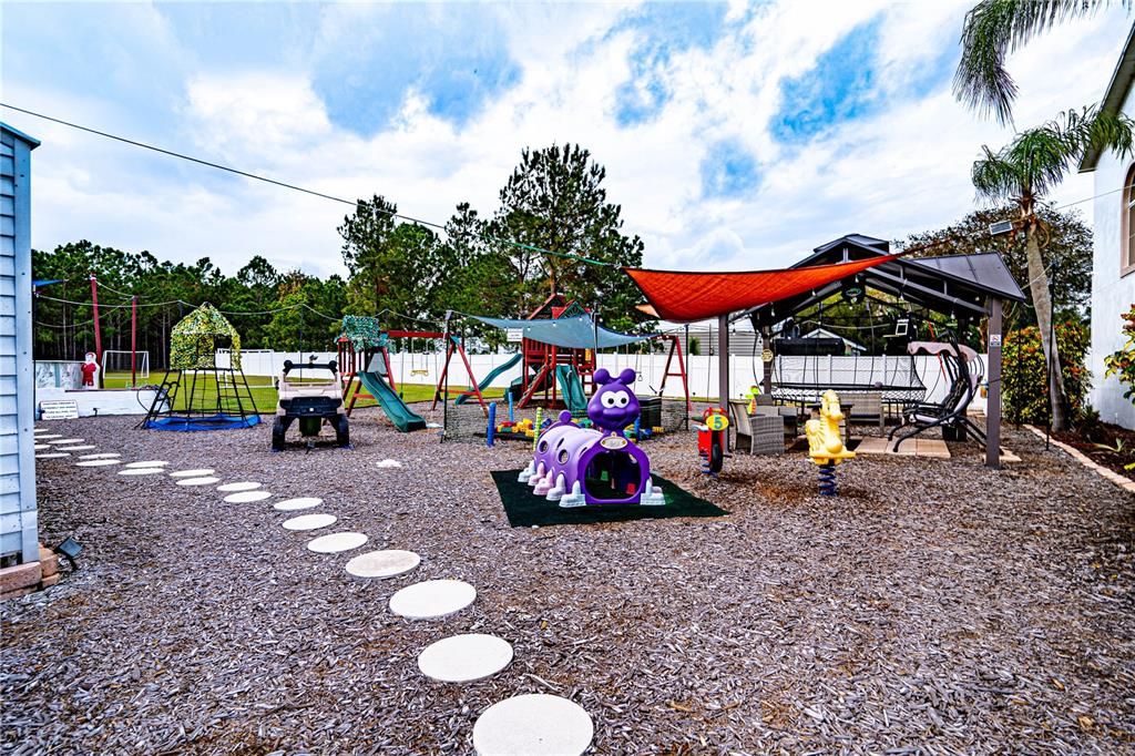 Backyard, Exterior, Playground