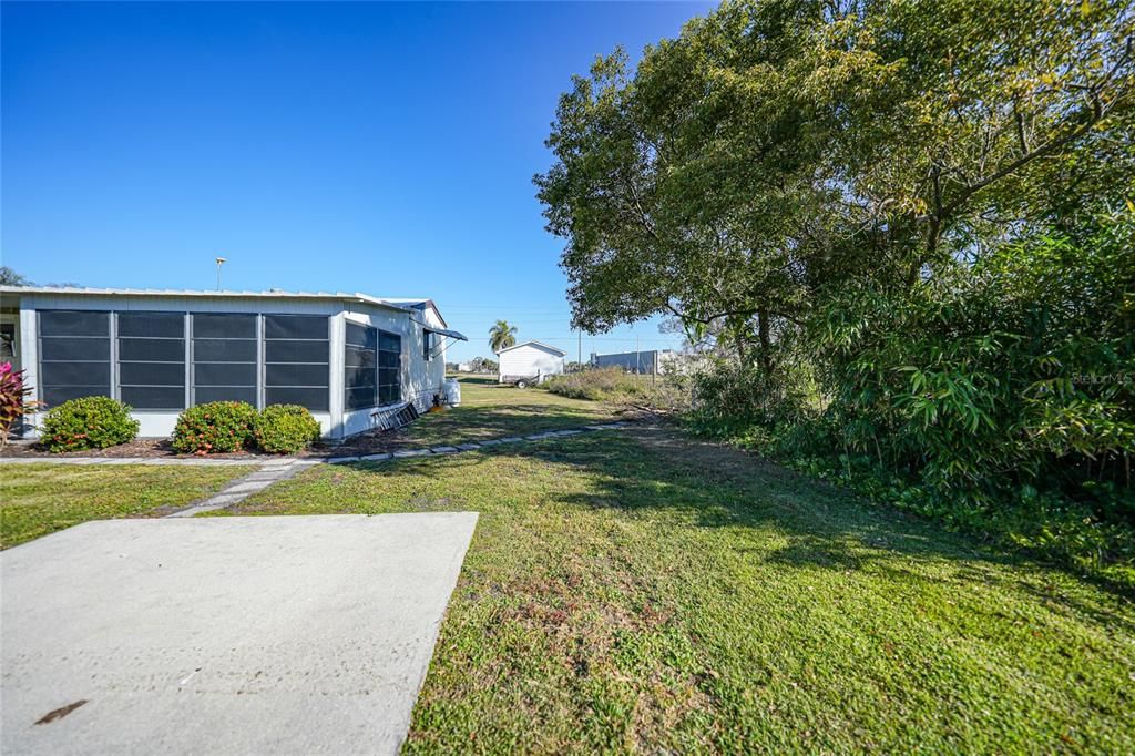 Backyard, Exterior