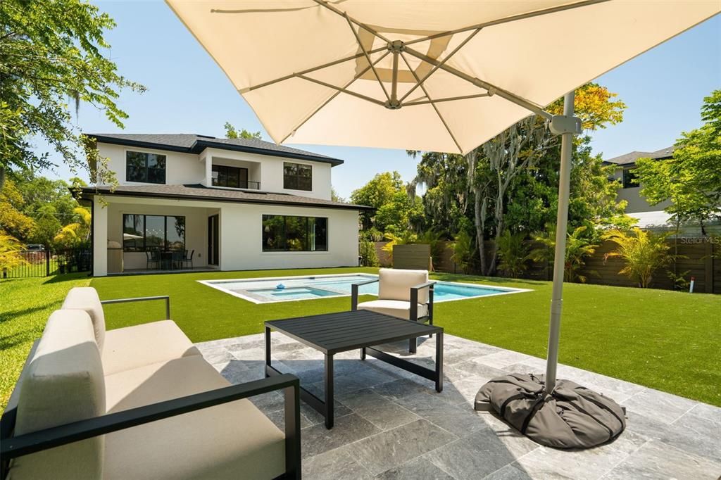 Backyard, Exterior, Pool