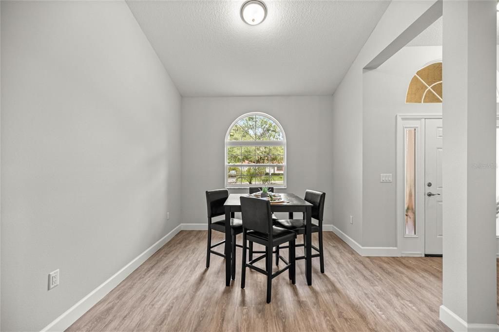 Dining room, Interior, Wood Texture Flooring