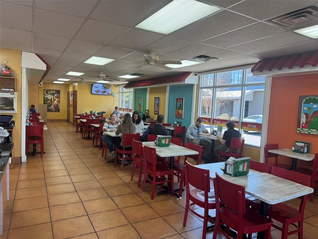 Dining room, Interior