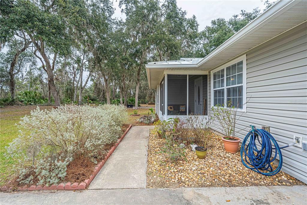 Backyard, Exterior