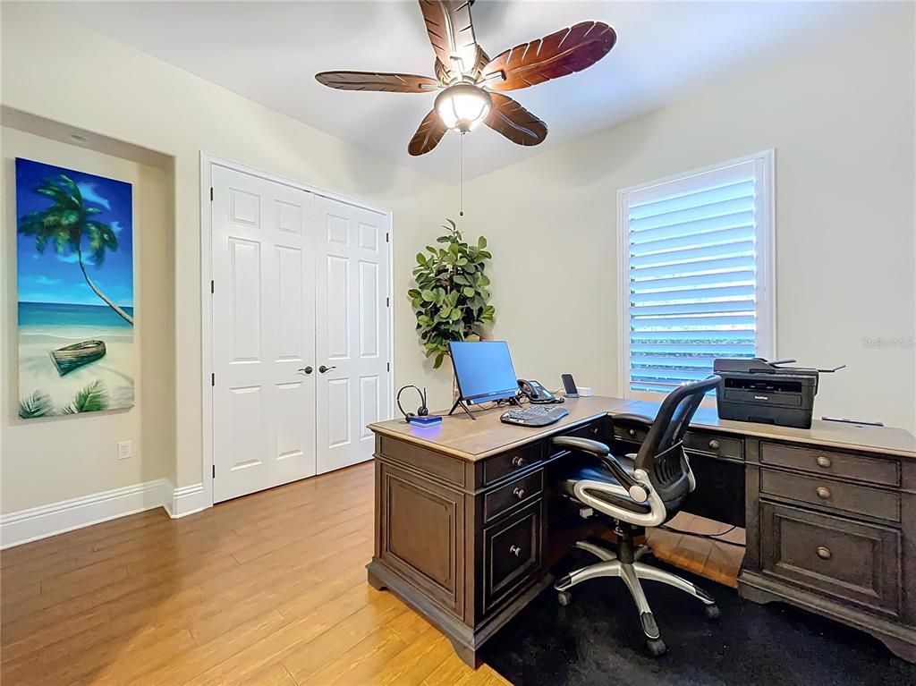 Home Office, Interior, Wood Texture Flooring