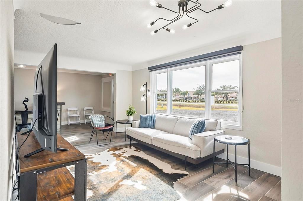 Interior, Living room, Water, Wood Texture Flooring