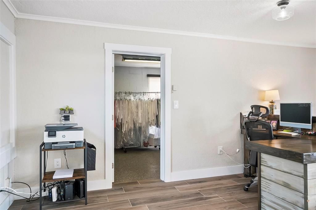 Home Office, Interior, Wood Texture Flooring
