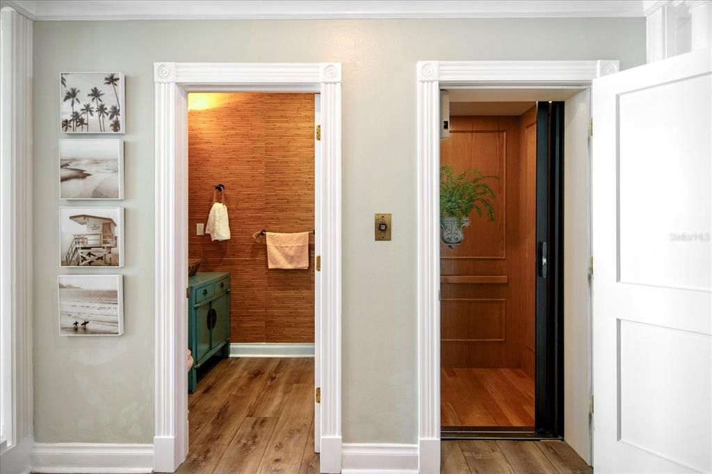 Interior, Wood Texture Flooring, Wooden Walls