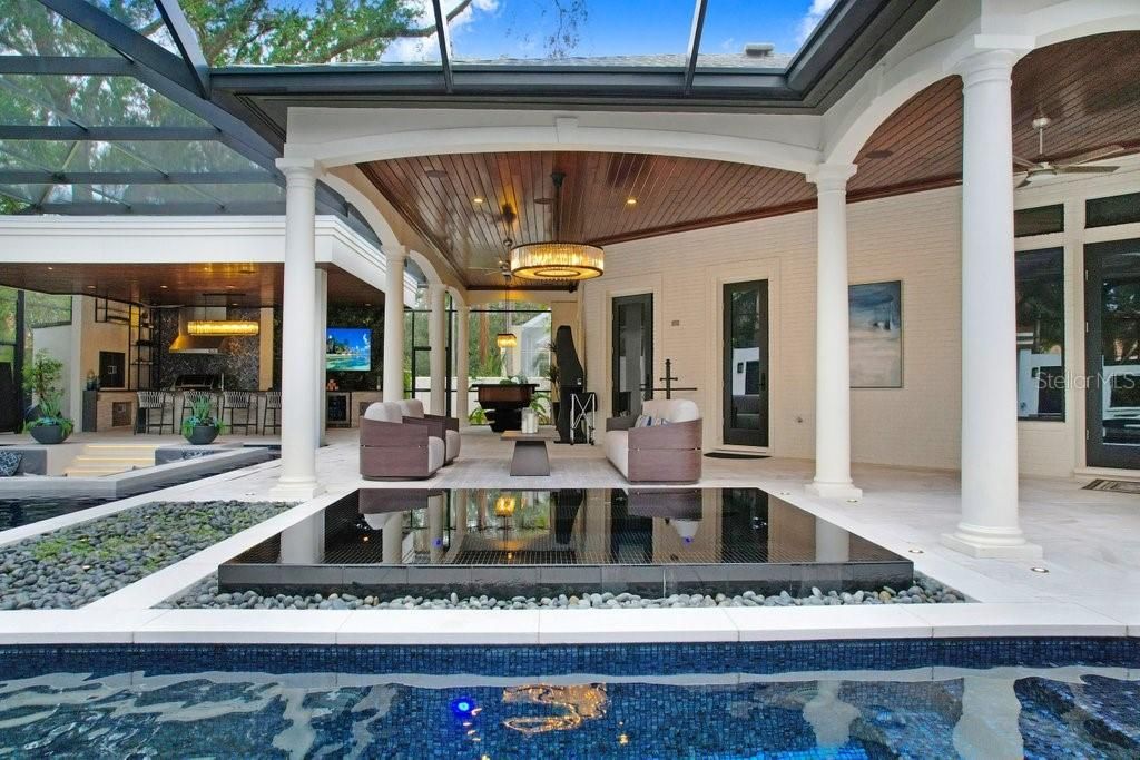 Glass Ceilings, Interior, Pool, Sun Room