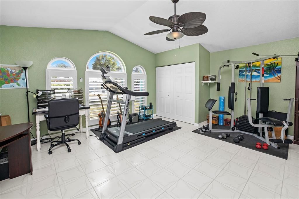 Fitness Equipment, Home Office, Interior