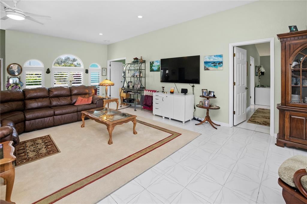 Interior, Living room, Marble, Recessed Lighting