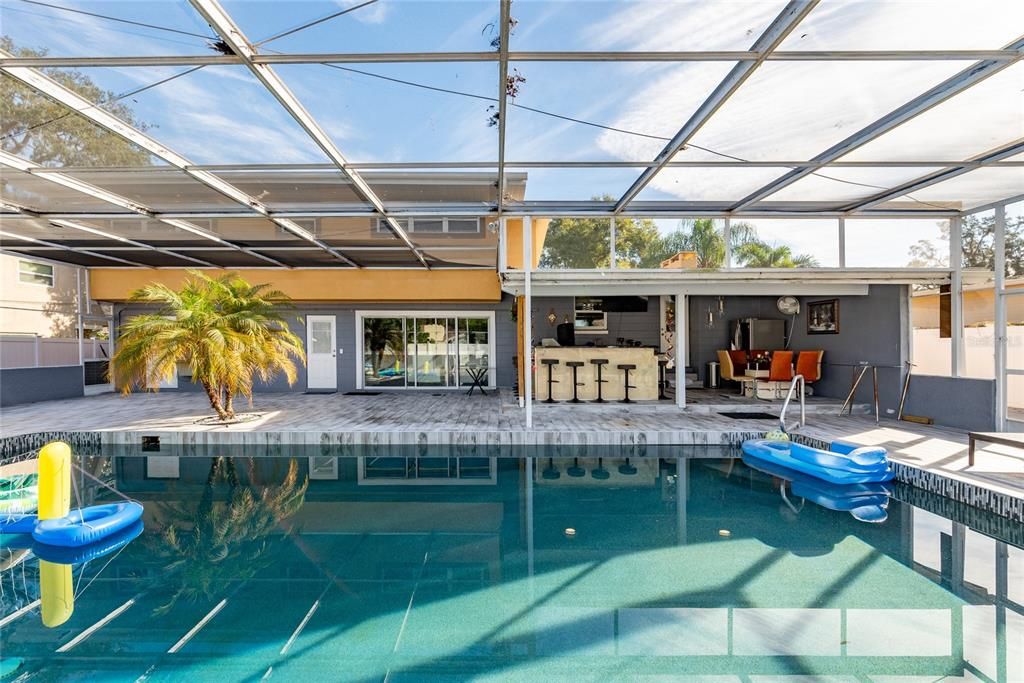 Glass Ceilings, Interior, Pool, Sun Room