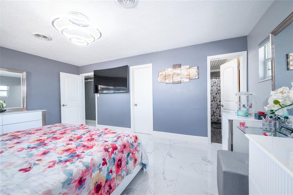 Bedroom, Interior, Marble