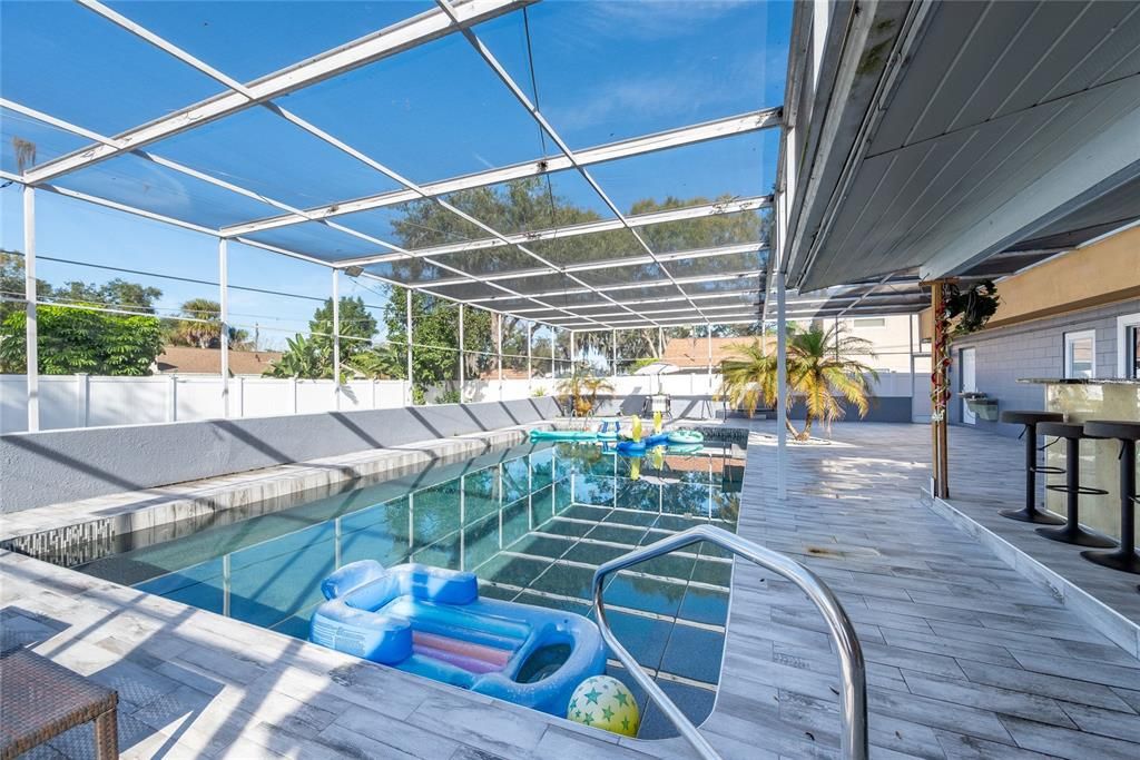 Glass Ceilings, Interior, Pool, Sun Room