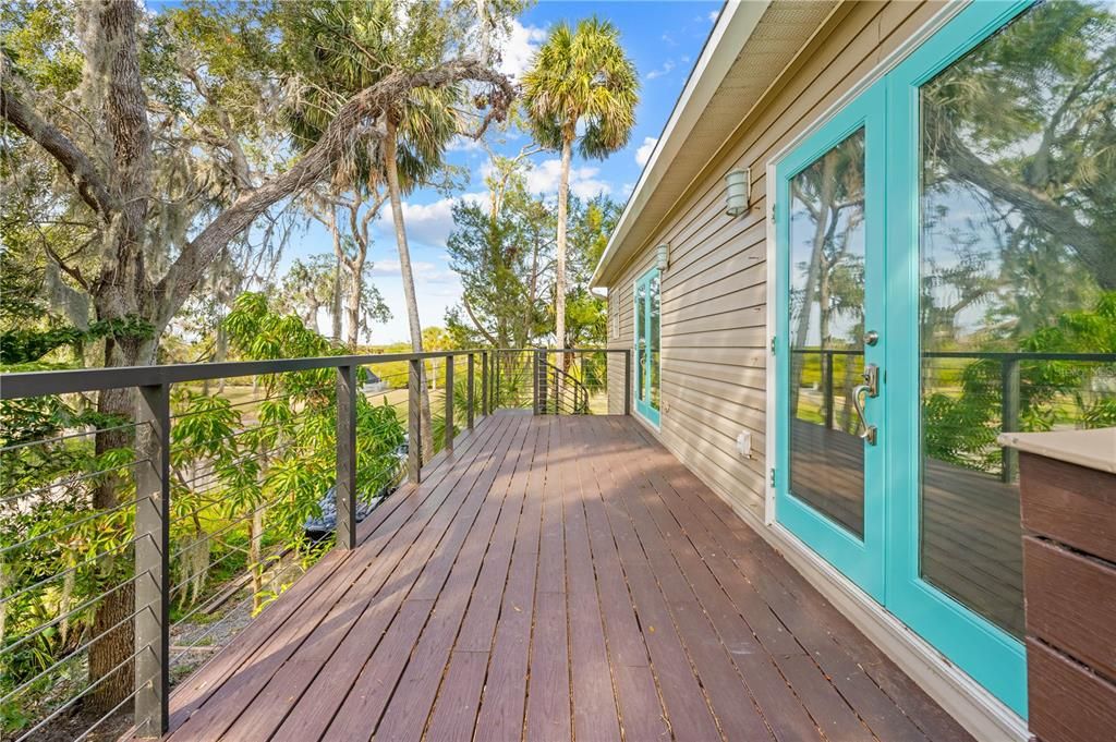 Exterior, Wood Texture Flooring