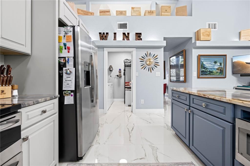 Interior, Kitchen, Marble