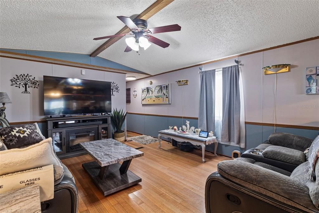 Fireplace, Interior, Living room, Wood Texture Flooring