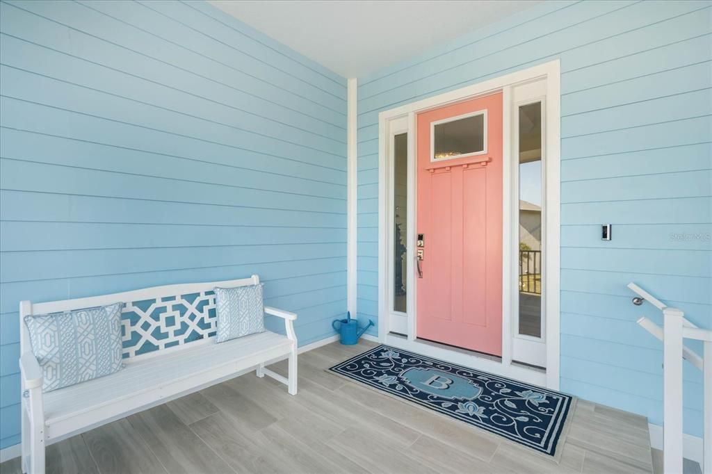 Exterior, Wood Texture Flooring