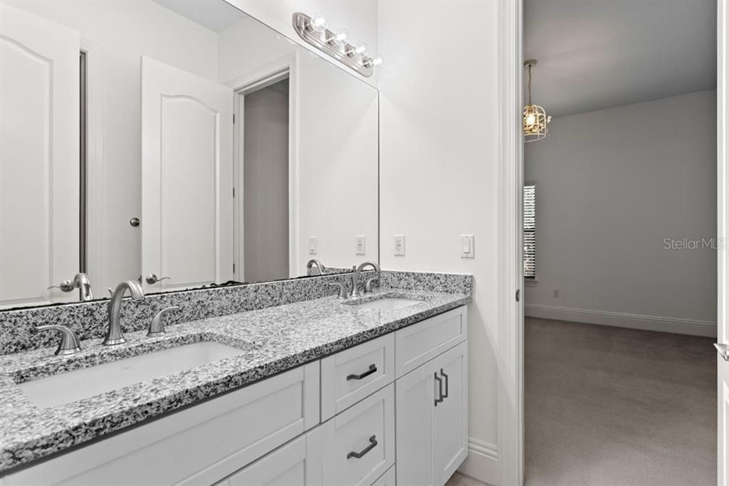 Bathroom, Dual Sink Vanities, Interior, Pendant Lights