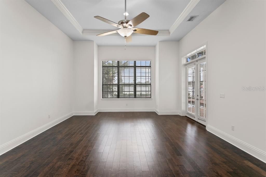 Empty room, Interior, Wood Texture Flooring