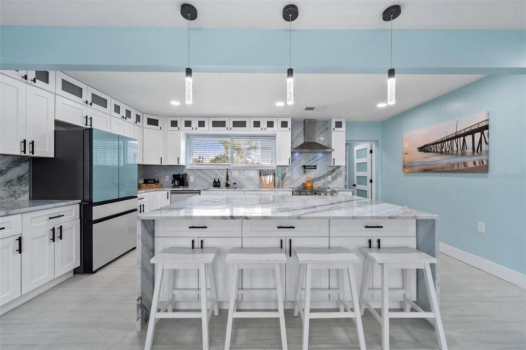 Interior, Kitchen, Pendant Lights, Recessed Lighting