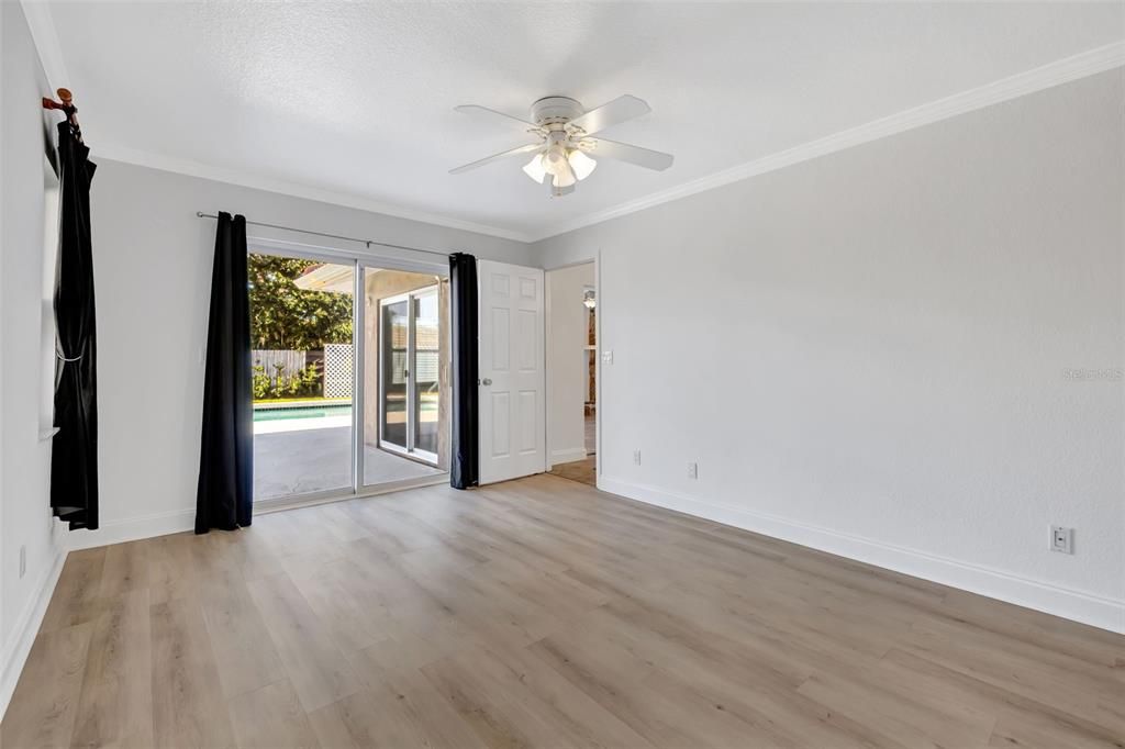 Empty room, Interior, Wood Texture Flooring
