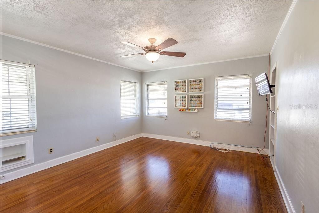 Empty room, Interior, Wood Texture Flooring