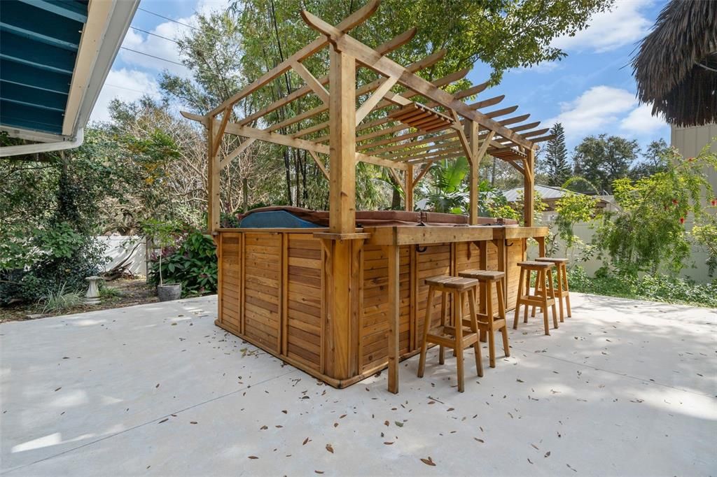 Exterior, Hot Tub