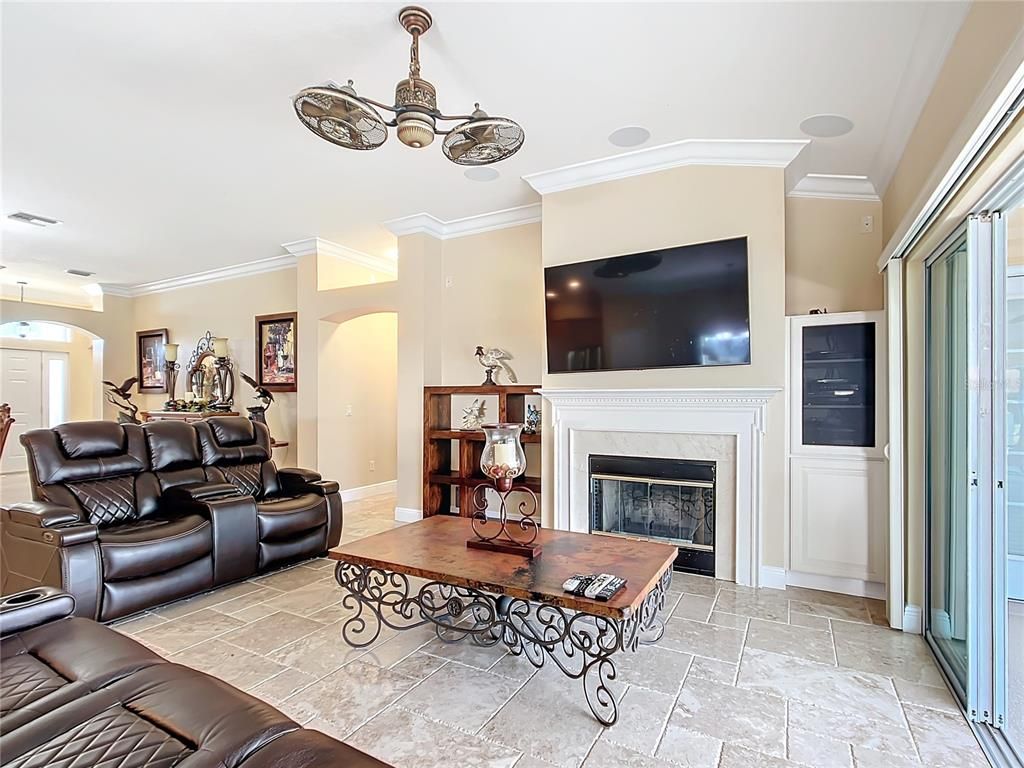 Fireplace, Interior, Living room