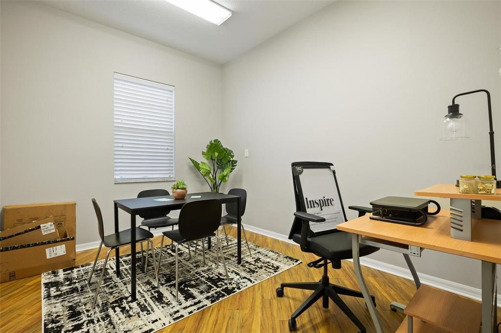 Home Office, Interior, Wood Texture Flooring