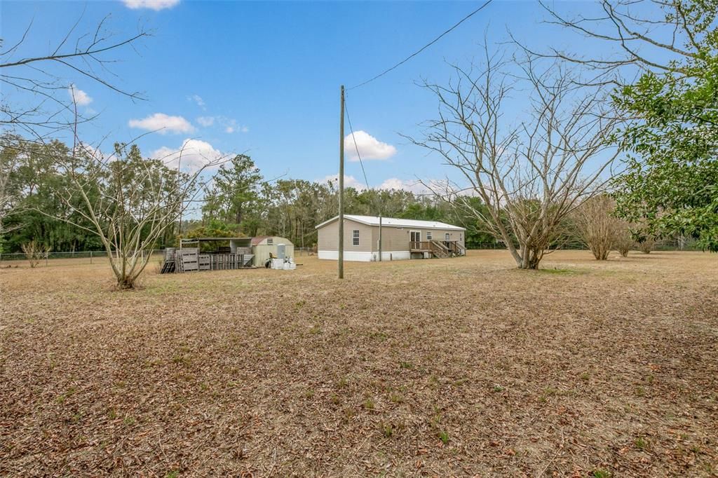 Backyard, Exterior