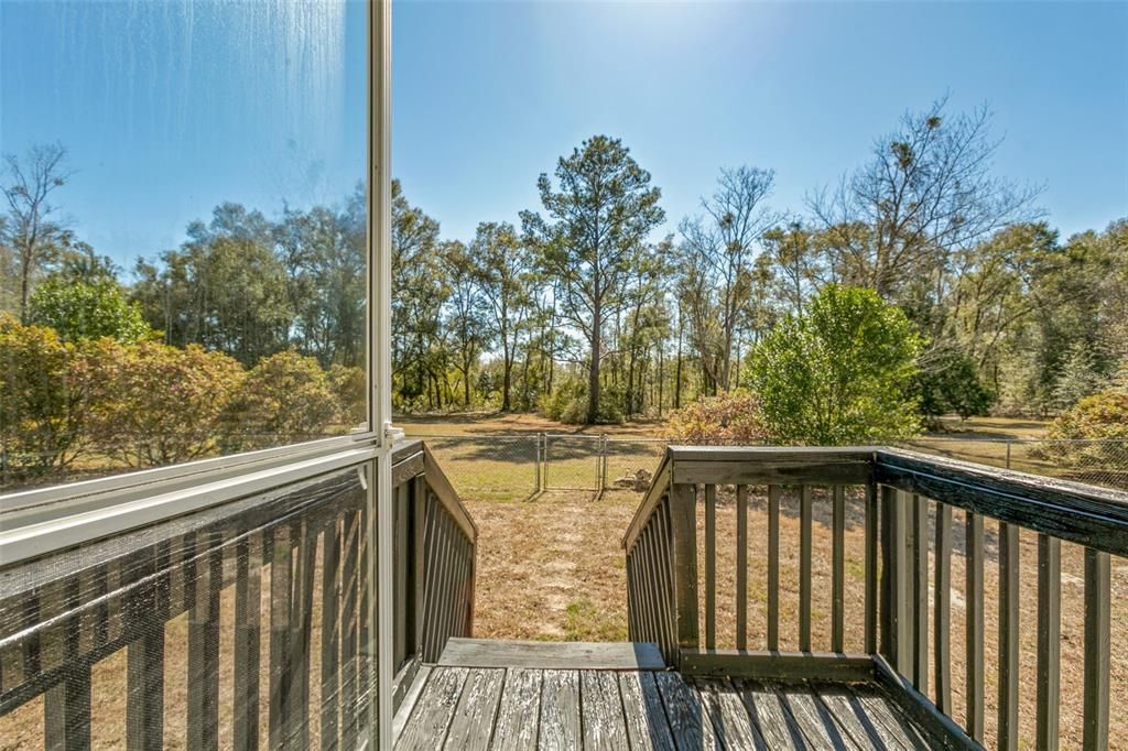 Backyard, Exterior