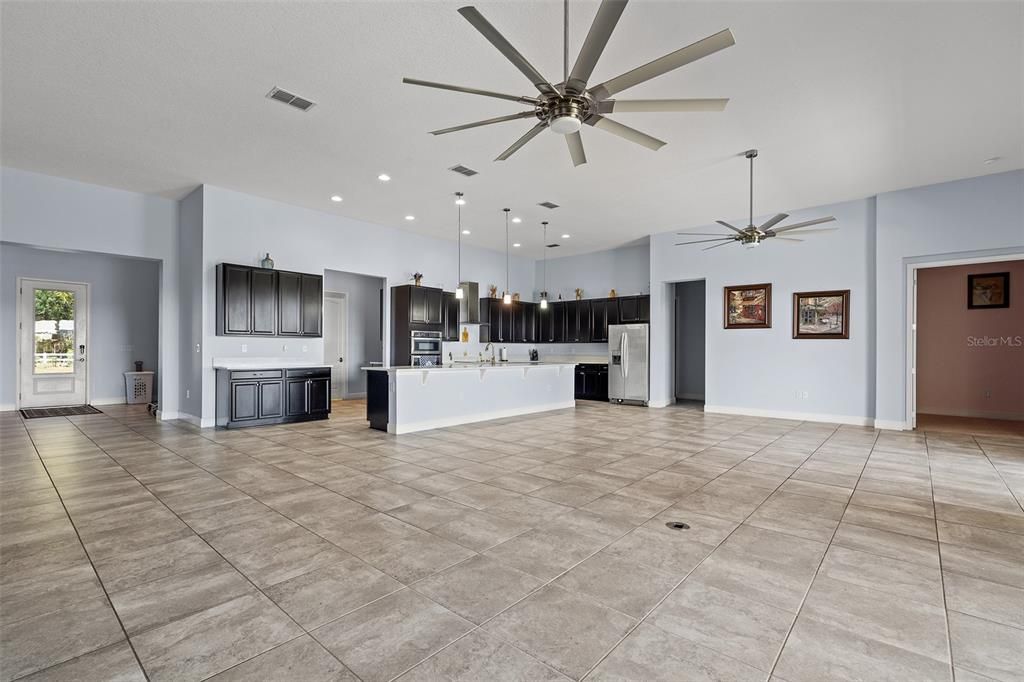 Interior, Kitchen, Pendant Lights, Recessed Lighting