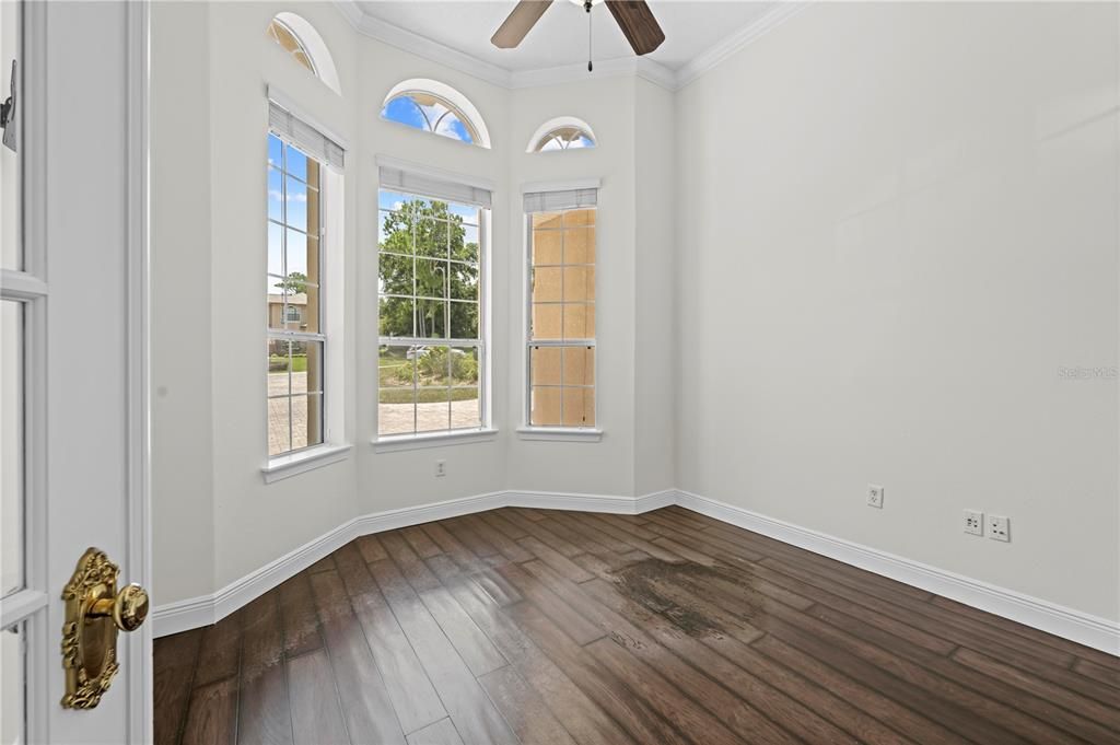 Empty room, Interior, Wood Texture Flooring