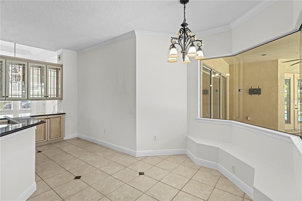 Chandelier, Empty room, Interior