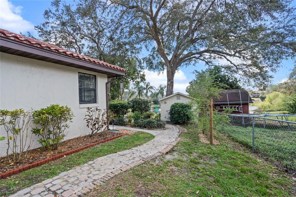 Backyard, Exterior