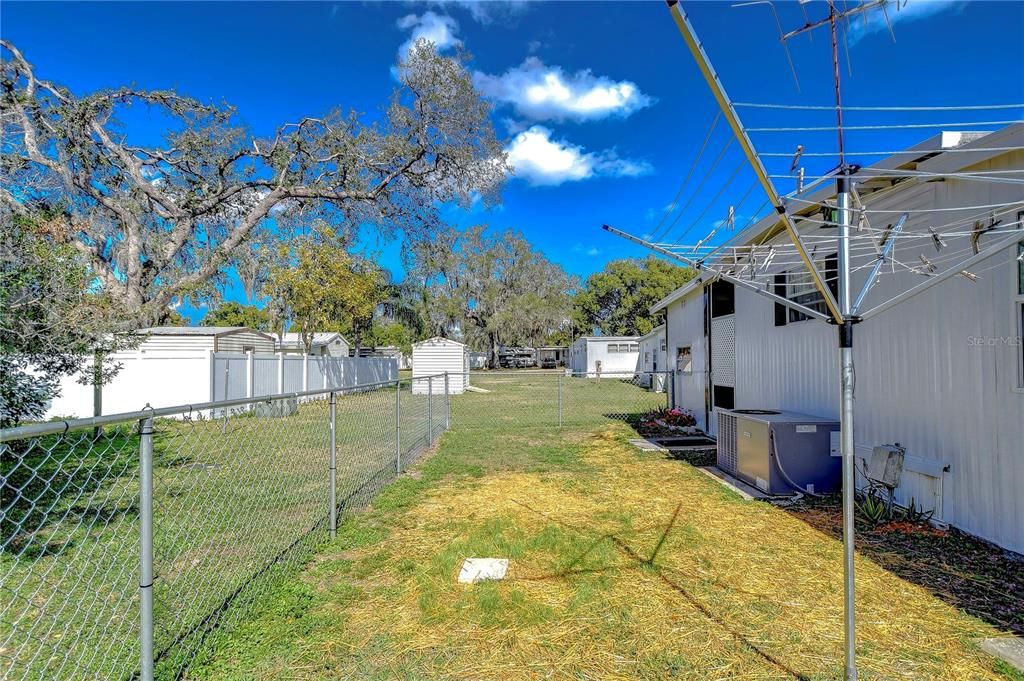 Backyard, Exterior