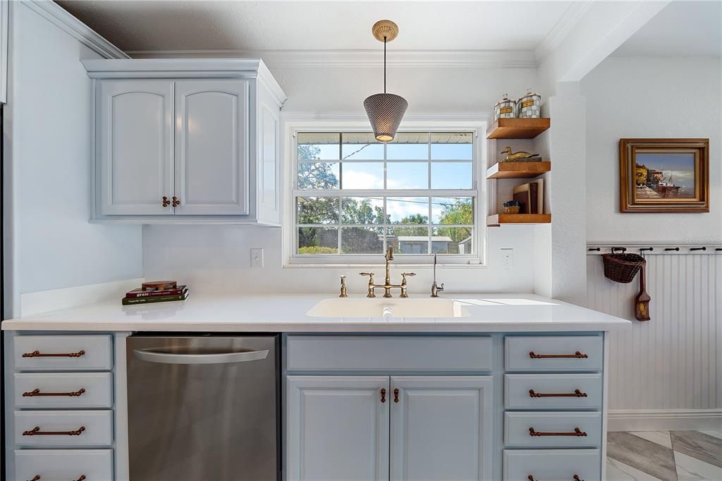Interior, Kitchen, Pendant Lights, Stainless Steel Appliances