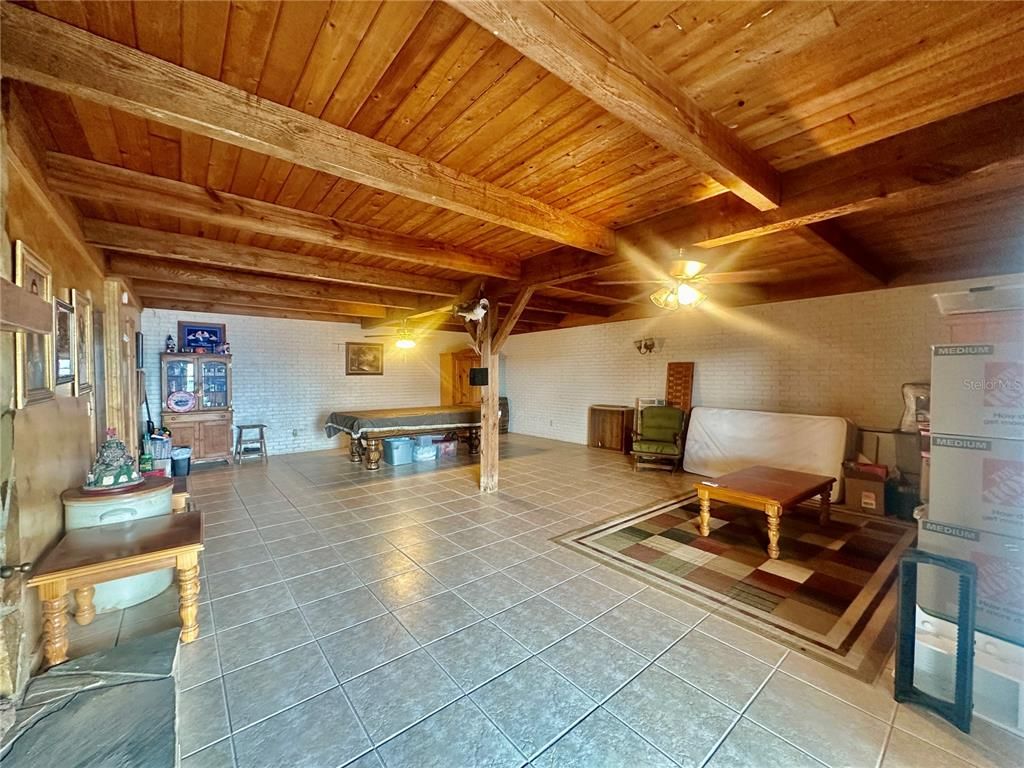 Interior, Stone Walls, Wooden Beams, Wooden Ceilings
