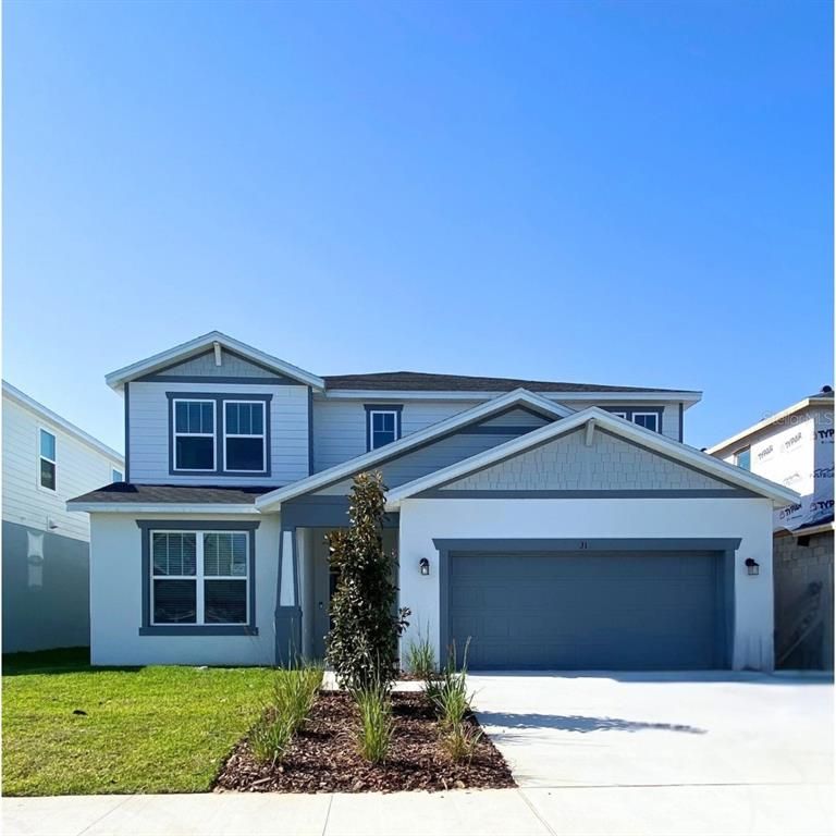 Attached, Exterior, Facade, American Craftsman
